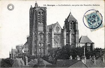 Iconographie - La cathédrale, vue prise des Nouvelles Galeries