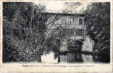 Iconographie - Moulin de Quincangrogne, ayant appartenu à Henri IV