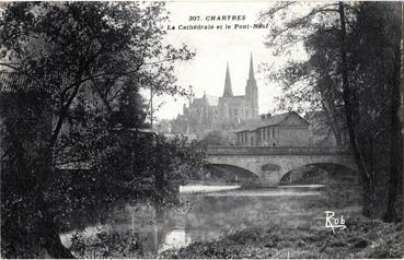 Iconographie - La cathédrale et le Pont-Neuf