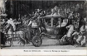 Iconographie - Musée de Versailles - Voiture du mariage de Napoléons 1er