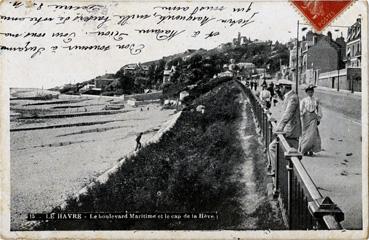 Iconographie - Le boulevard maritime et le cap de la Hève