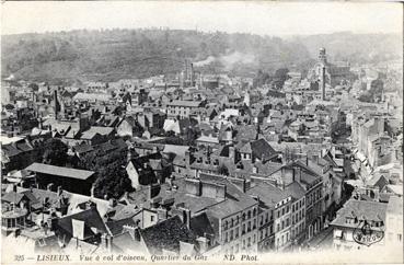 Iconographie - Vue à vol d'oiseau - Quartier du Gaz