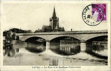Iconographie - Le pont et la basilique d'Avesnières