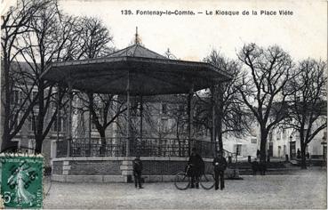 Iconographie - Le kiosque de la place Viète