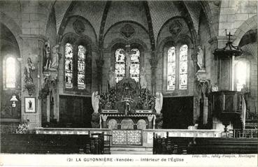 Iconographie - Intérieur de l'église