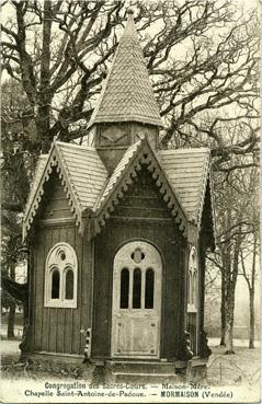 Iconographie - Congrégation des Sacrés-Coeurs - Maison-mère - Chapelle Saint-Antoine-de-Padoue