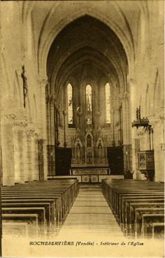 Iconographie - Intérieur de l'église