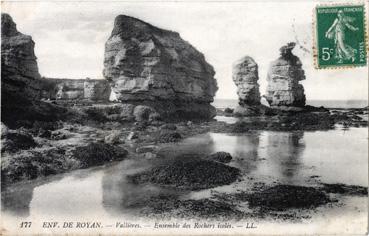 Iconographie - Vallières - Ensmble des rochers isolés