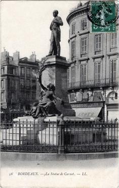 Iconographie - La statue de Carnot