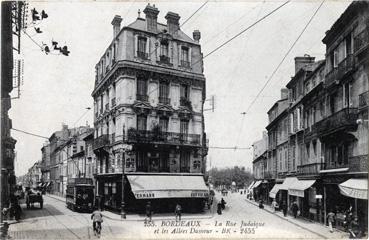 Iconographie - La rue Judaïque et les allées Damour