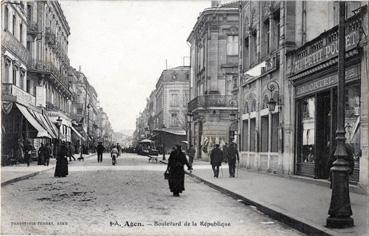 Iconographie - Boulevard de la République