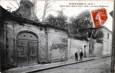 Iconographie - Eglise Saint-Benoît XVIe siècle - La sous-préfecture