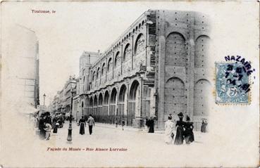 Iconographie - Façade du musée - Rue Alsace-Lorraine