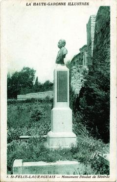 Iconographie - Le monument à Déodat de Sévérac