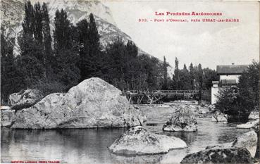 Iconographie - Pont d'Ornolac, près d'Ussat-les-Bains