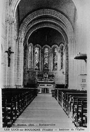 Iconographie - Intérieur de l'église