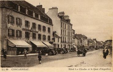 Iconographie - Hôtel Le Clinche et le quai d'Aiguillon