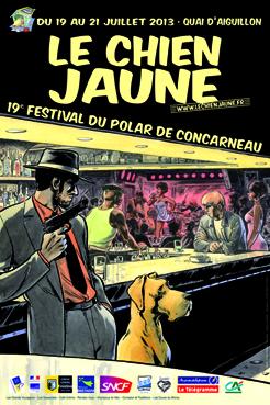 Iconographie - Affiche du 19e festival du polar de Concarneau