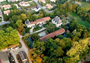 Iconographie - Vue aérienne du Bois-Cholet