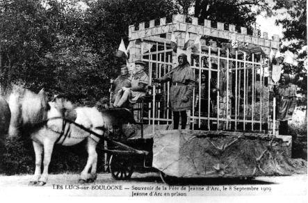 Iconographie - Souvenir de la fête de Jeanne d'Arc - Jeanne d'Arc en prison