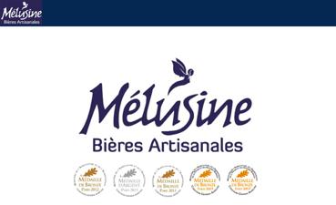 Iconographie - Logotype de la bière Mélusine