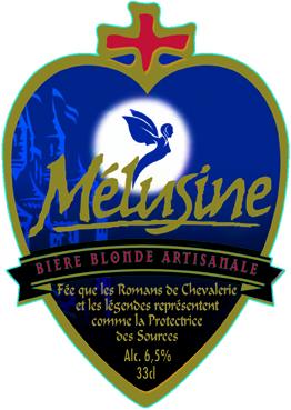 Iconographie - Etiquette de la bière Mélusine