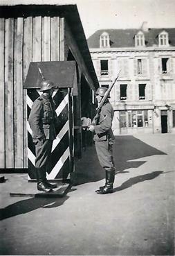 Iconographie - Sentinelles de l'armée allemande d'occupation
