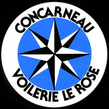 Iconographie - Logotype de la voilerie Le Rose