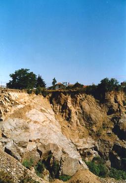 Iconographie - La Gerbaudière - Vue de la carrière