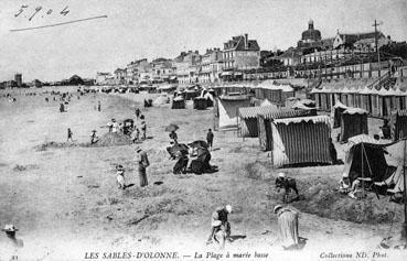 Iconographie - La plage à marée basse