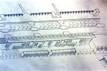 Iconographie - Projet du front de mer - Architecte Massa