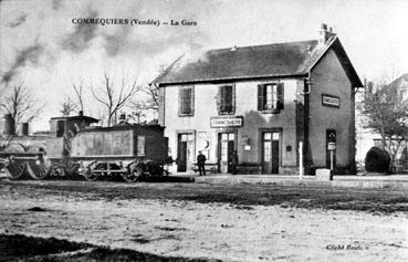 Iconographie - La gare et l'hôtel Bannier