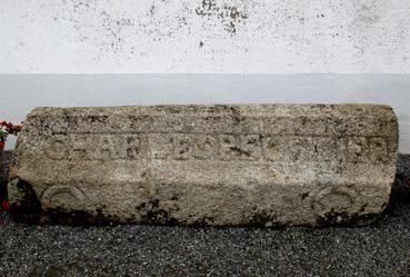 Iconographie - La pierre tombale de Charles-Modeste Beufvier