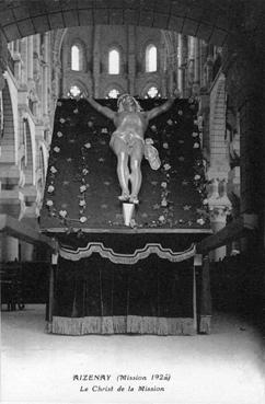 iconographie - Mission de 1923 - Le Christ de la mission