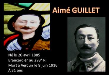 Iconographie - Vitrail et Aimé Guillet