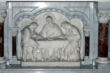 Iconographie - Eglise Saint-Benoît - Bas-relief du maître autel