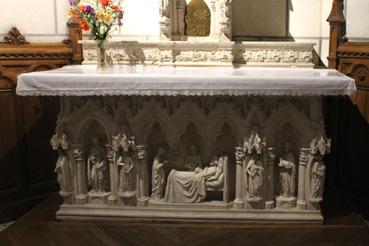 Iconographie - Eglise Saint-Benoît - L'autel d'une chapelle