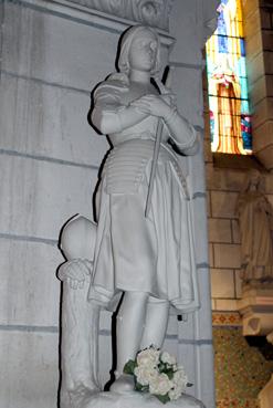 Iconographie - Eglise Saint-Benoît - Statue de Jeanne d'Arc