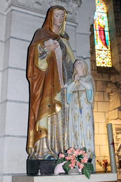 Iconographie - Eglise Saint-Benoît - Statue de sainte Anne
