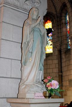 Iconographie - Eglise Saint-Benoît - Statue de la Vierge Marie