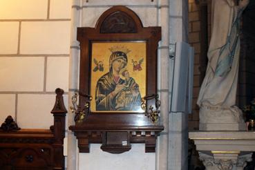 Iconographie - Eglise Saint-Benoît - Tableau représentant la Vierge noire
