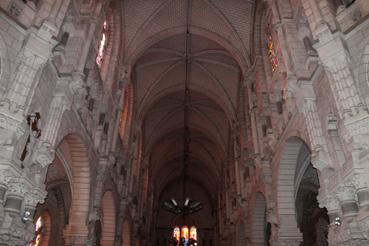 Iconographie - Eglise Saint-Benoît - Vue sur la voûte de la nef