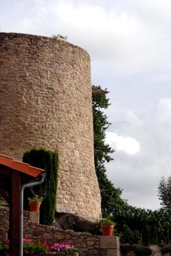 Iconographie - Tour restaurée du château de Mallièvre du XIe siècle