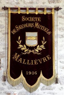 Iconographie - Bannière de la Société de Secours Mutuels, 1906
