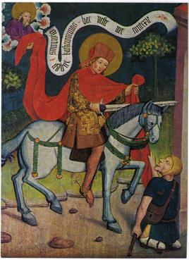 Iconographie - De heilige Martinus, Crète, fin XVe siècle