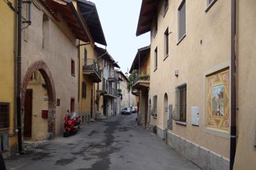 Iconographie - Avigliana - Ruelle de la vieille ville