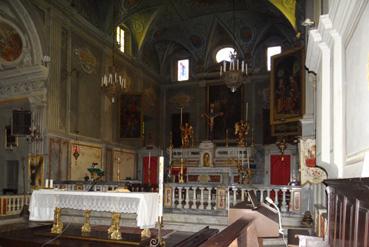 Iconographie - Avigliana - Le choeur de l'église San Giovanni (XIIIe siècle) 