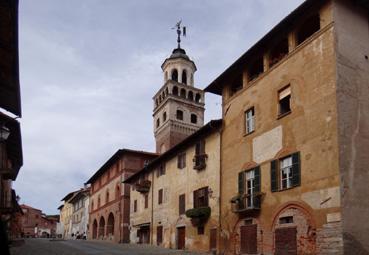 Iconographie - Saluzzo - La tour Civica