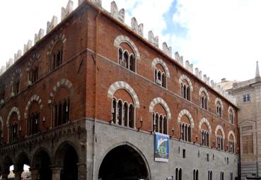 Iconographie - Gênes - Immeuble ancien face au port