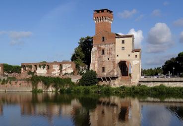 Iconographie - Livorno - Tour de guet près des remparts
